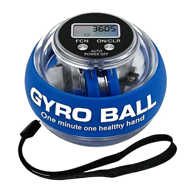 【stock】auto-start-hand-forearm-trainer-gyro-wrist-ball-exerciser-portable-design-with-led-lights-strong-resistance