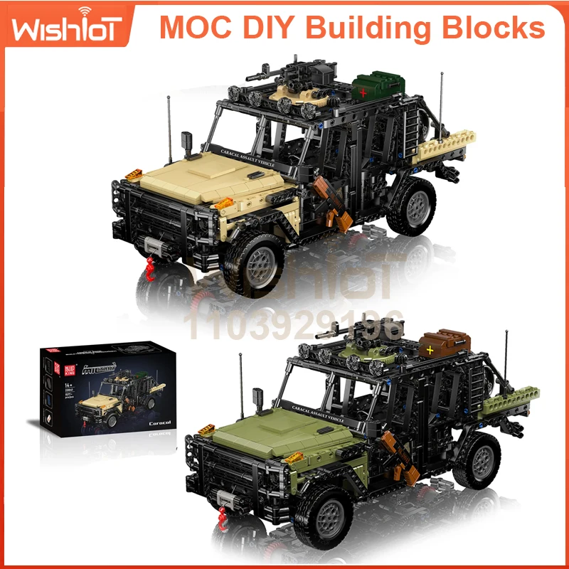 

20042 Lynx Assault Vehicle 1577pcs Military Series Small Granule Building Blocks DIY Assembly Model for Adults Collectible Gift