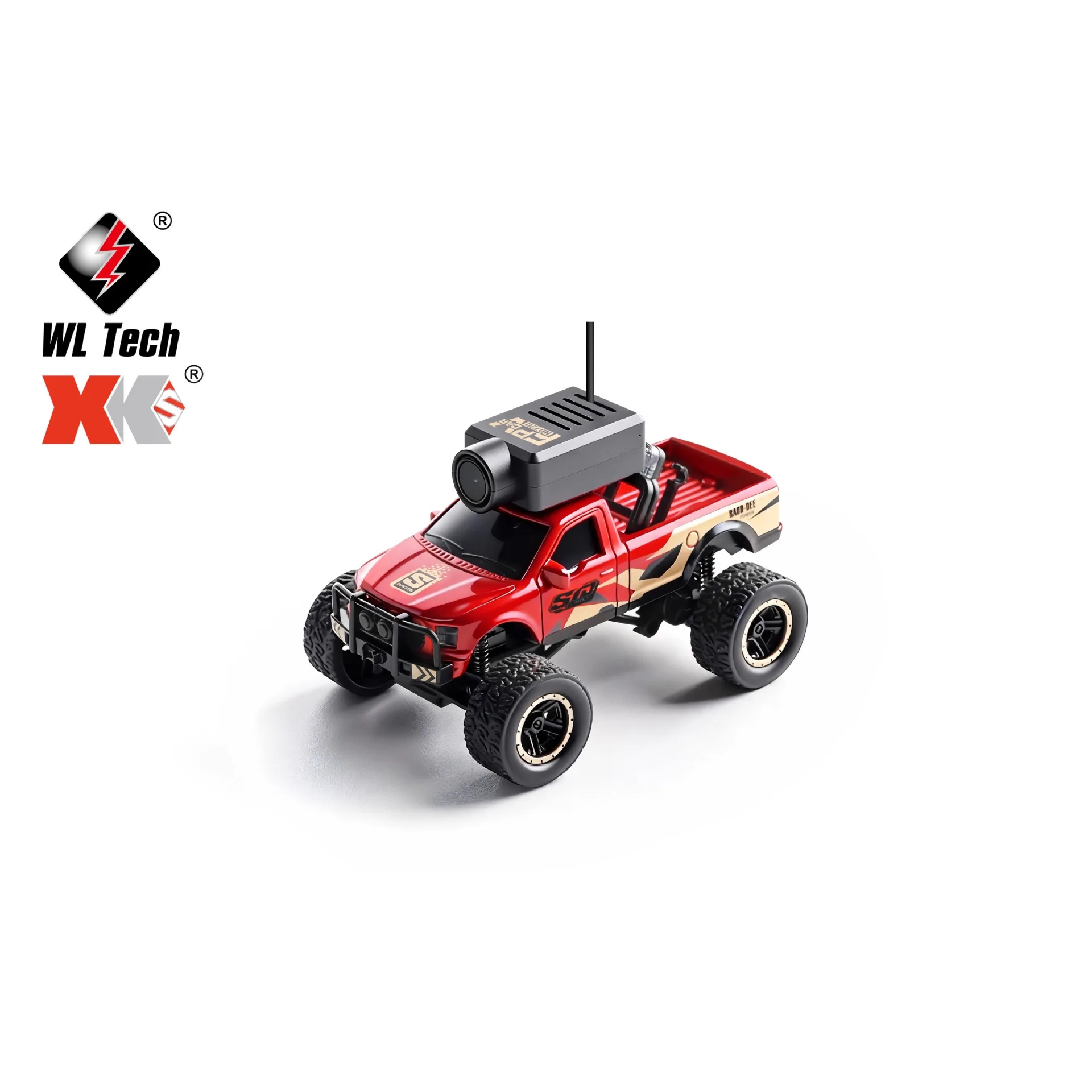 Nieuwe collectie miniatuur RC op afstand bestuurbare camera speelgoedmodel schaal 1:64 desktopformaat WiFi APP compatibele speelgoedauto