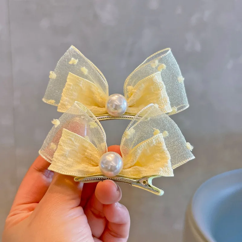 Рисунок 5 - Детские заколки для волос с сетчатым бантом