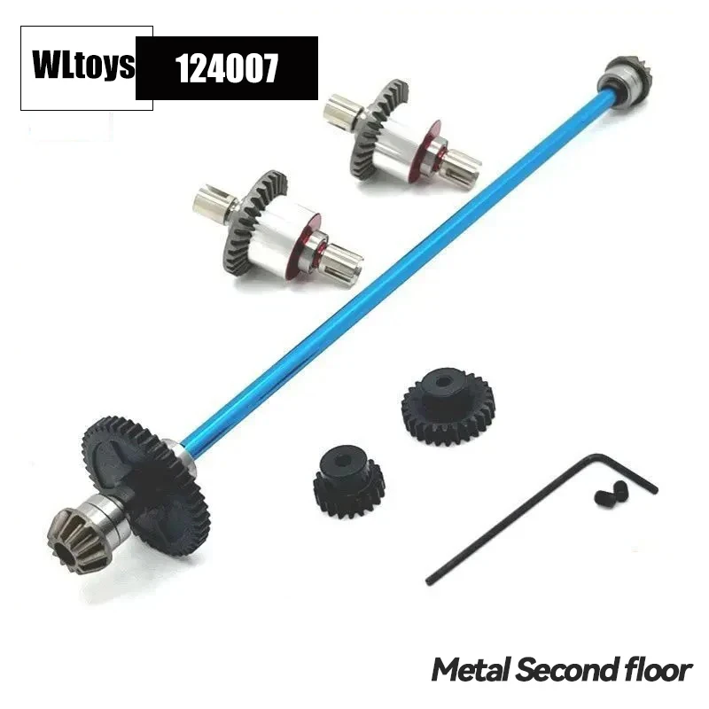 WLtoys 124017 124019 RC Cars repuestos originales-brazo oscilante asiento C Motor inferior caja de cambios diferencial amortiguadores