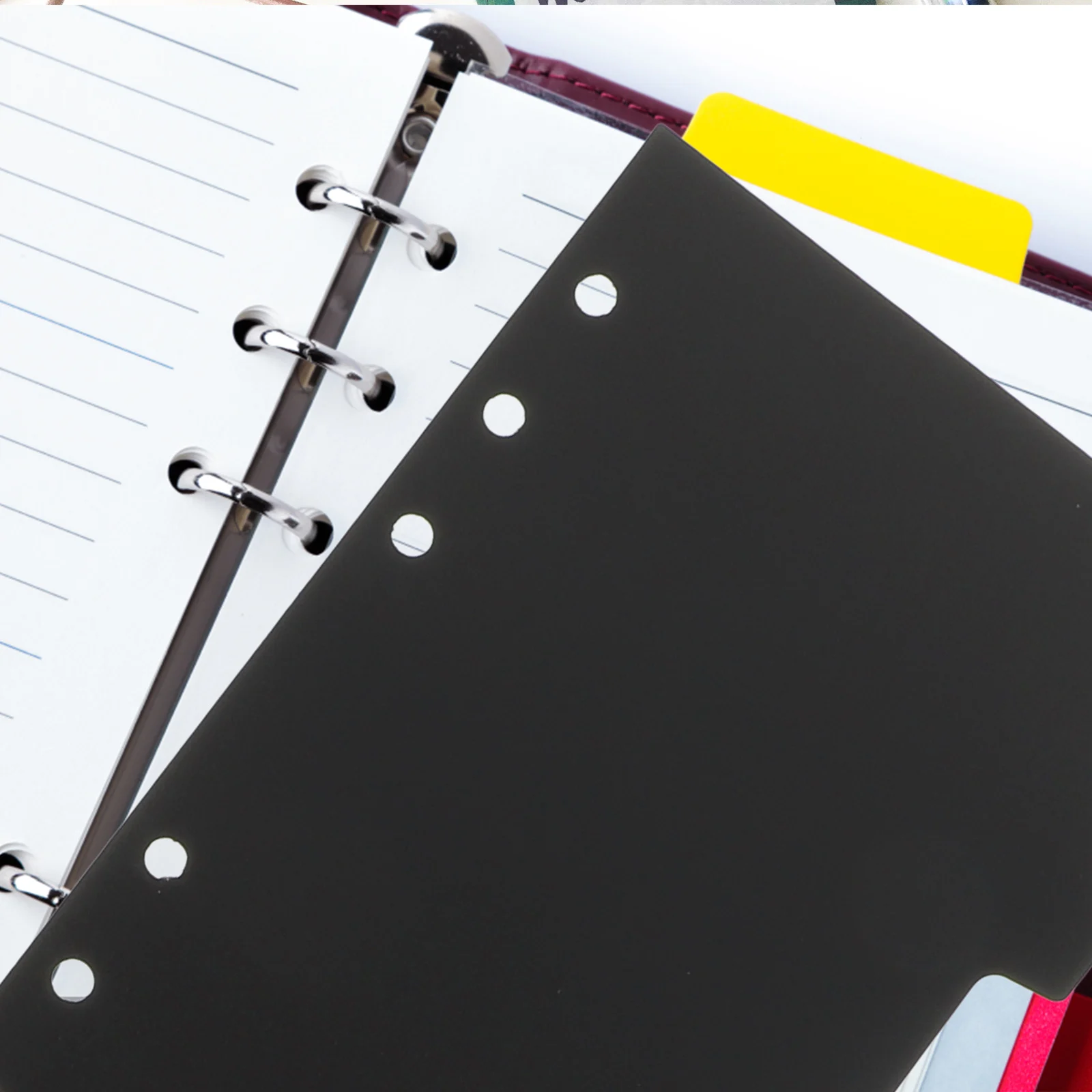 Sheets Dividers For 6 Rings Dividers for 6 Rings Binder ganizer Binder Notebook Supplies Separator Tabs Pages ganizer