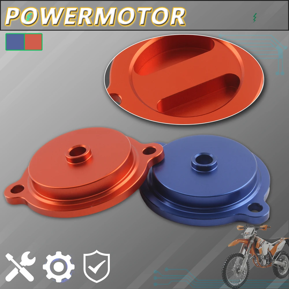 

Motorcycle Oil Filter Cover Cap Parts for KTM EXC EXC-F SX-F XC-F XCF-W SMR 250 350 400 450 500 530 Enduro Motocross Dirt Bike