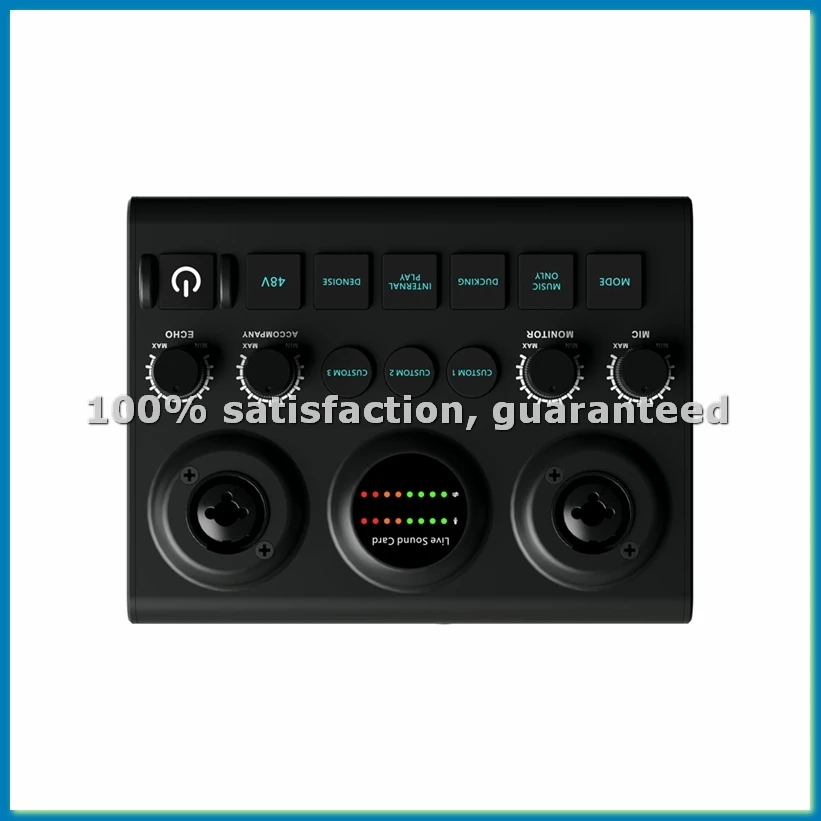 

Звуковая карта микрофона Живая звуковая карта Звуковая карта для пения для микрофонов и музыкальных инструментов-VVNB