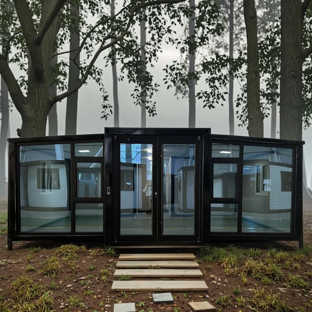 Expandable Container Home System Choose From 20ft 30ft 40ft Modules Prefab Granny Flat Modern House Kit Backyard Retreat Design