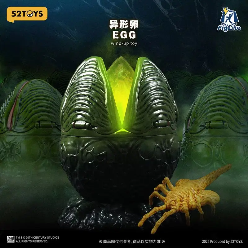 In Voorraad Beest Machines Lightning Dance Alien Ei Facehugger Figuur Kruipen Model Standbeeld Ornamenten Jongen Speelgoed Collectibles