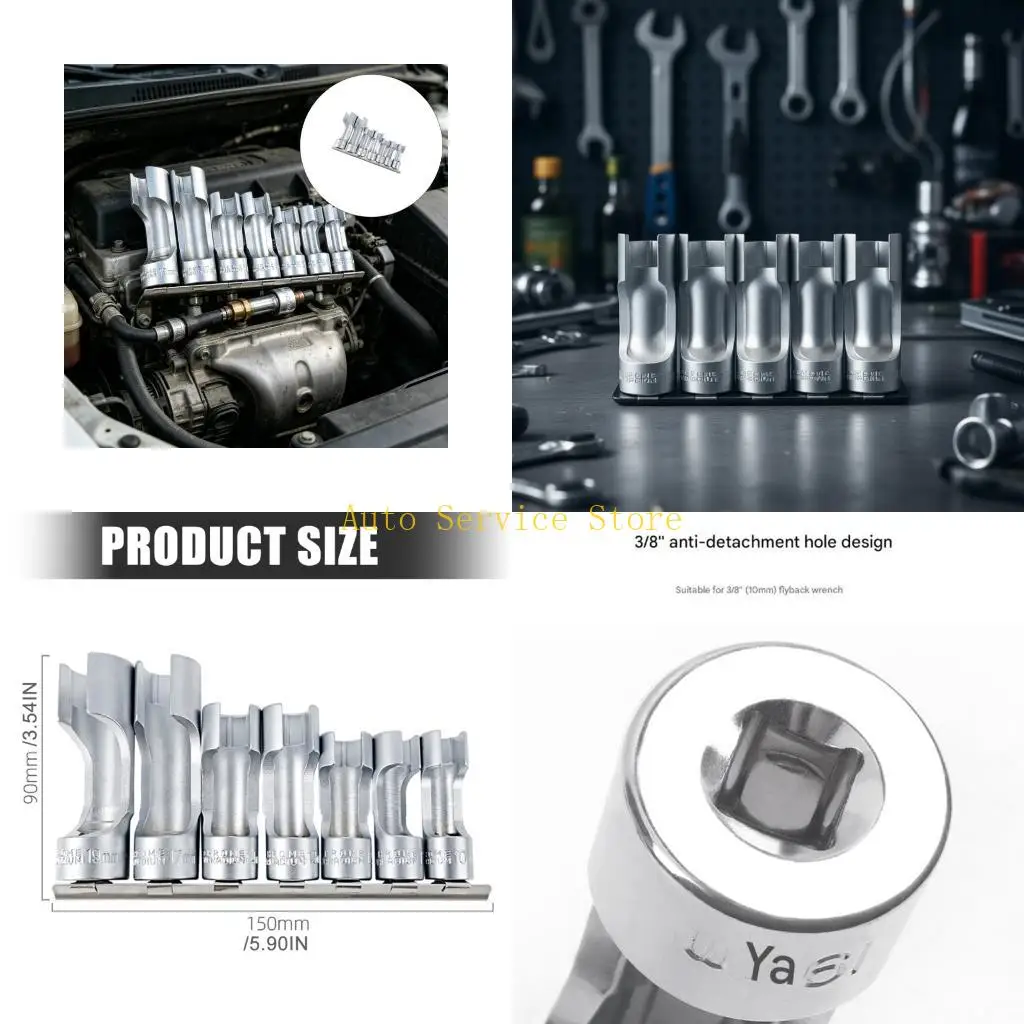

462A Professional 7Pcs Oxygen Sensors And Fuels Line Removal Tool For Mechanic