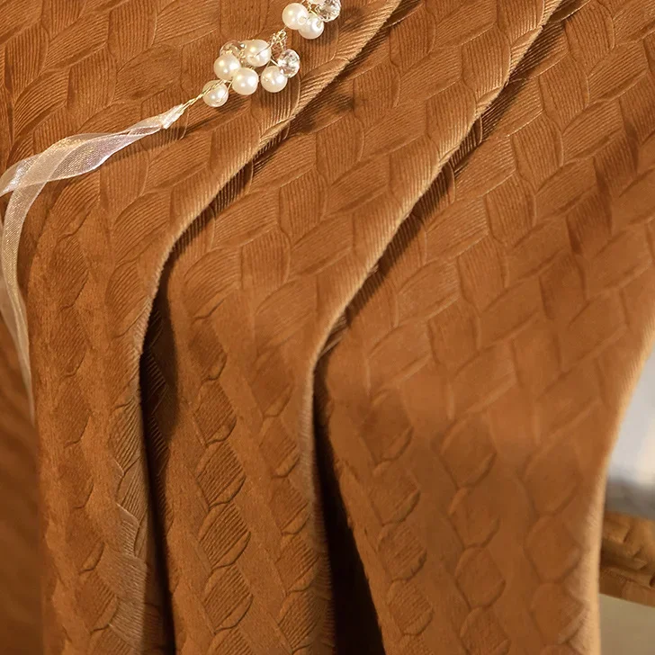 

Curtains for Living Room Dining Bedroom New Style Velvet Nordic Simple Modern Luxury Texture High Shading Thick Windows Door