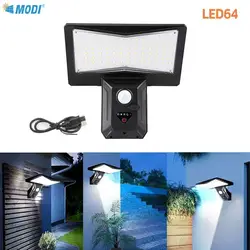 Solar Address Light Outdoor Wall Lamp with 3 Light Modes Dusk to Dawn Auto Switch, Waterproof House Number Light for Front Door,