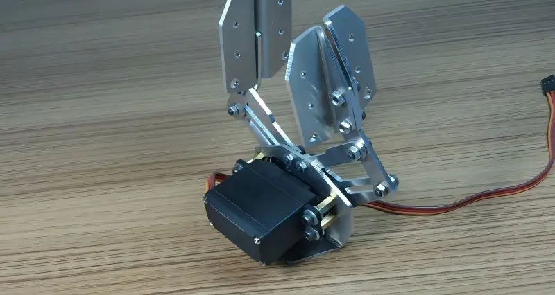 68 มม.เปิดโลหะหุ่นยนต์ Claw Manipulator Gripper Mechanical Arm Clamp MG996 เซอร์โวสําหรับ Arduino DIY โครงการ STEM อะไหล่ของเล่น