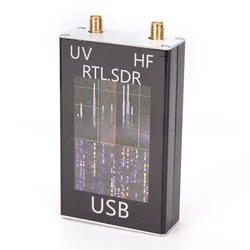 Ham Radio Receiver for 100KHz-1.7GHz Full Band UV RTL-SDR USB Tuner Receiver USB Dongle with RTL2832u R820t2 Ham Radio RTL SDR