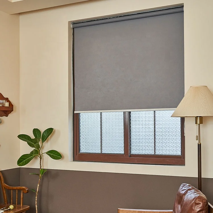 High quality blackout   roller blinds curtain fabric shades window blinds