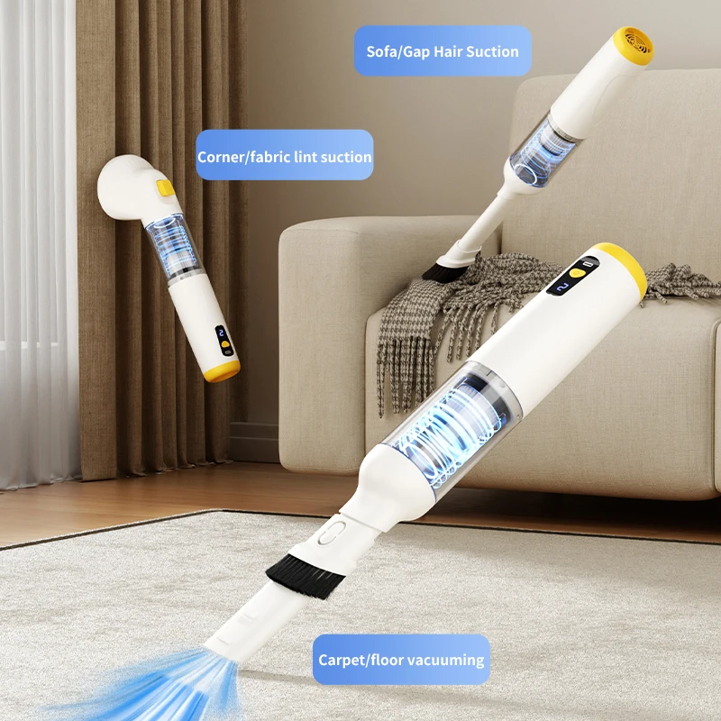 Aspirapolvere multifunzionale per animali domestici con tecnologia ciclonica avanzata per aspirazione e depilazione di animali domestici di lunga durata
