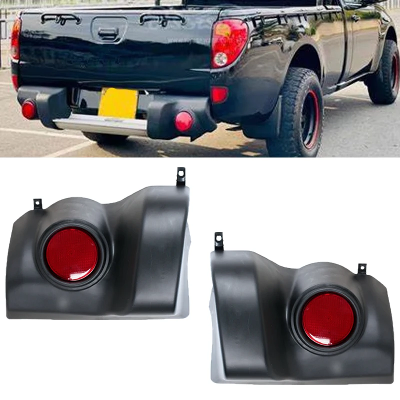 

Rear Bar Corner Light For Mitsubishi L200 2005-2014 Brake Lights Rear Bumper Light Signal Lamp Cover Car Accessories No Bulb