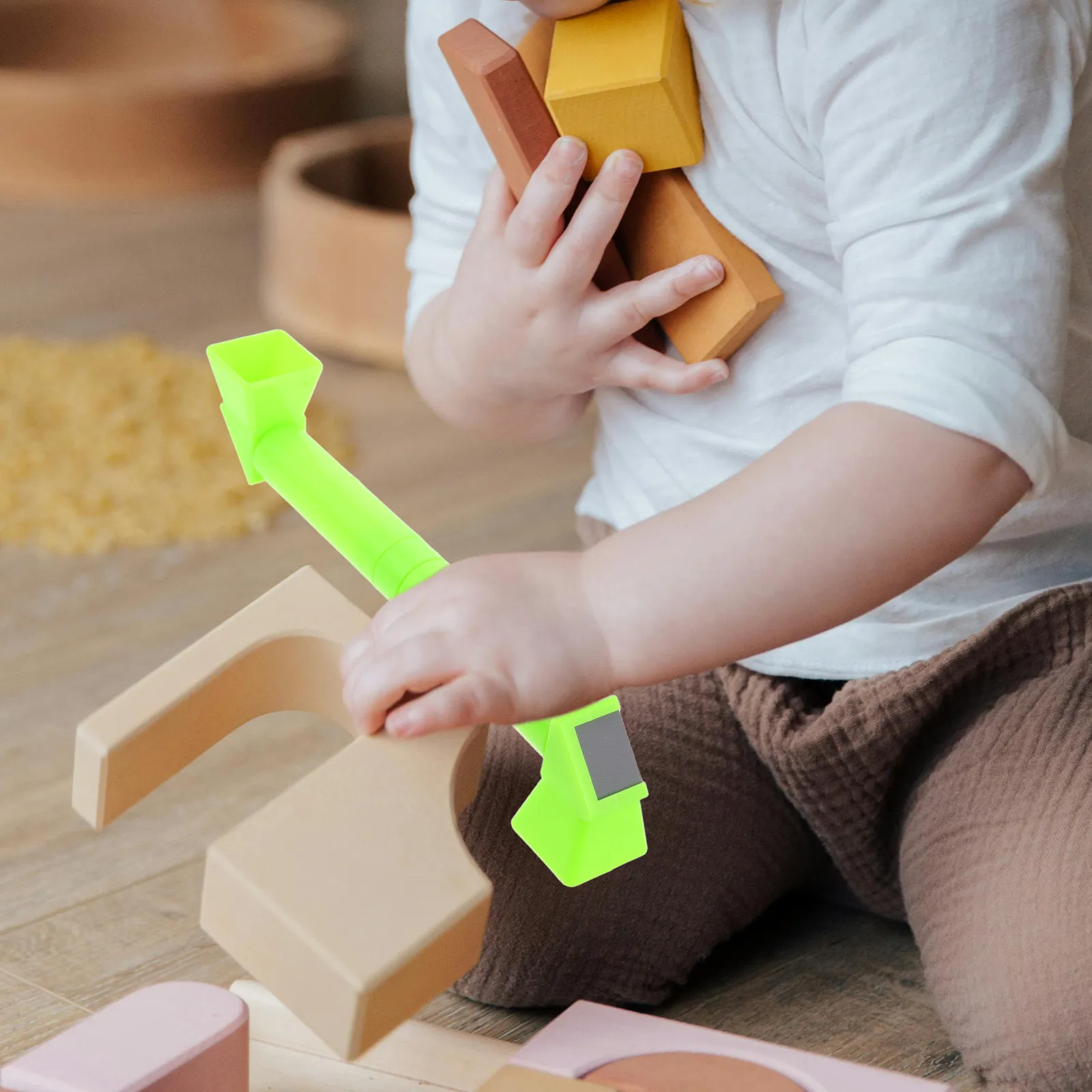 

Removable Periscope for Children Sturdy Plastic Light Reflection Tool Cool Educational Stem Instrument for Laboratory