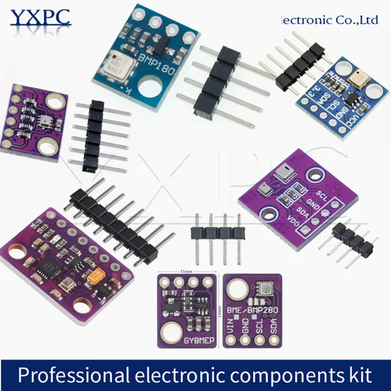 GY-91 MPU9250+BMP280 GY-BMP280-3.3  AHT20 GY-BME280-5V GY-BMP280-5V GY-68 BMP180 pressure sensor module replaces BMP085