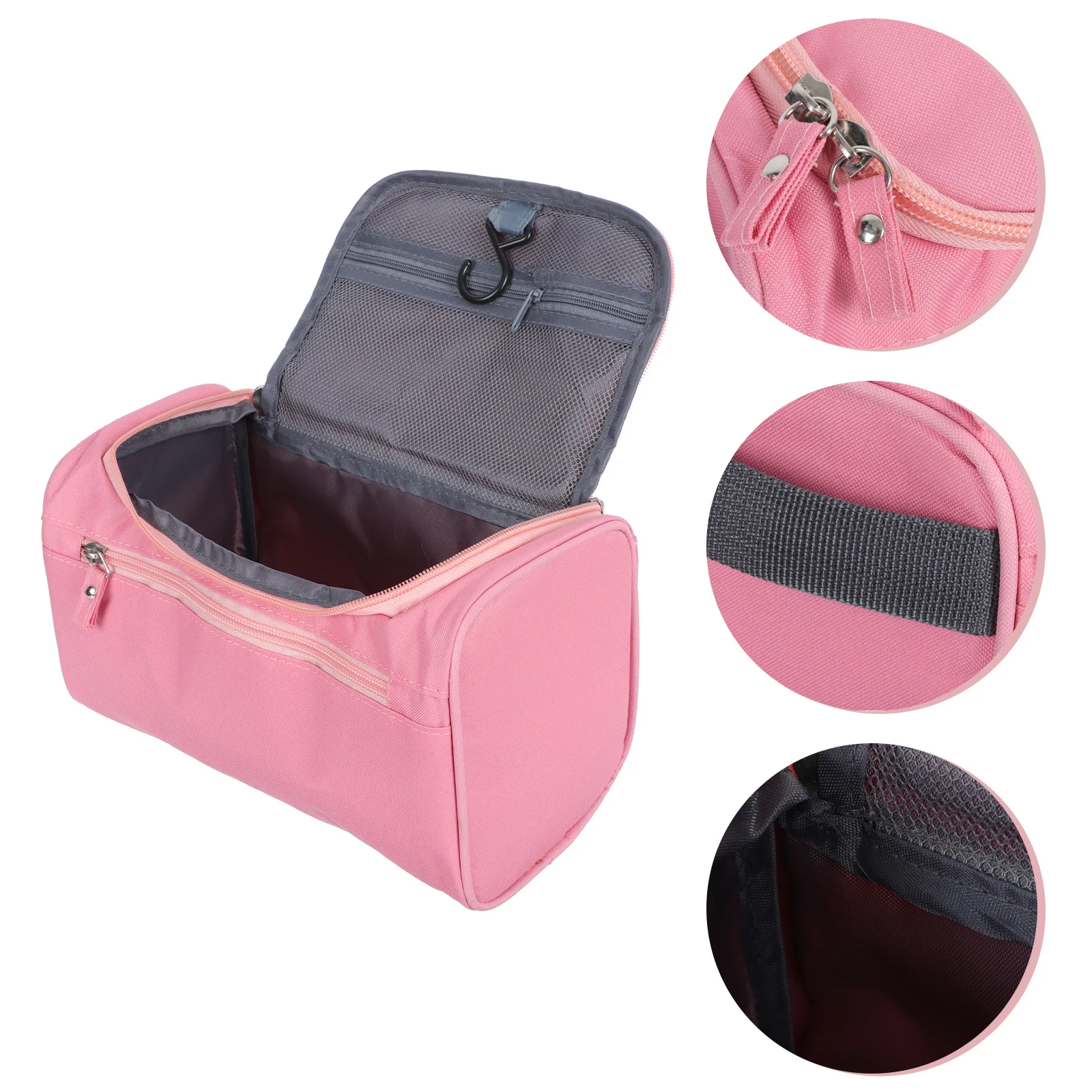 

Waterproof Toiletry Bag For Men Large Capacity Compact Storage Makeup Pouch Travel Organizer Lightweight Case Portable