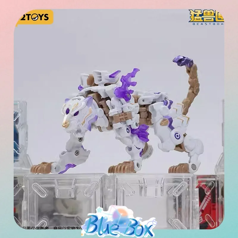 

BEASTBOX Мифический зверь Белый Тигр: Трансформируемая сборная модель, оригинальный китайский мех, крутая фигурка, идеальный подарок