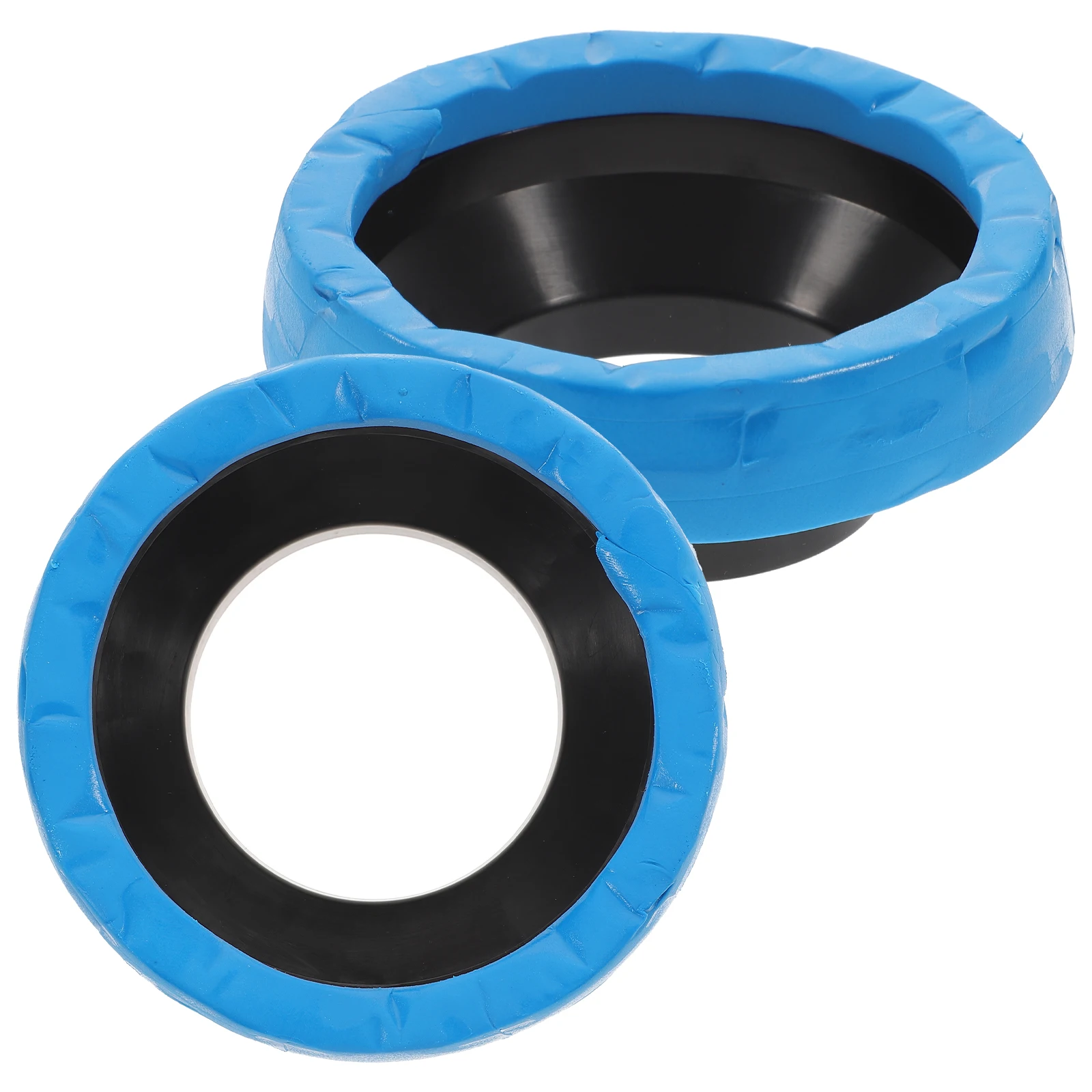 

2 Pcs Toilet Seal Ring Wax Ring for Waste Line Gasket Replacement Kit Suitable Most Toilets Anti Odor Leak Proof High Polymer