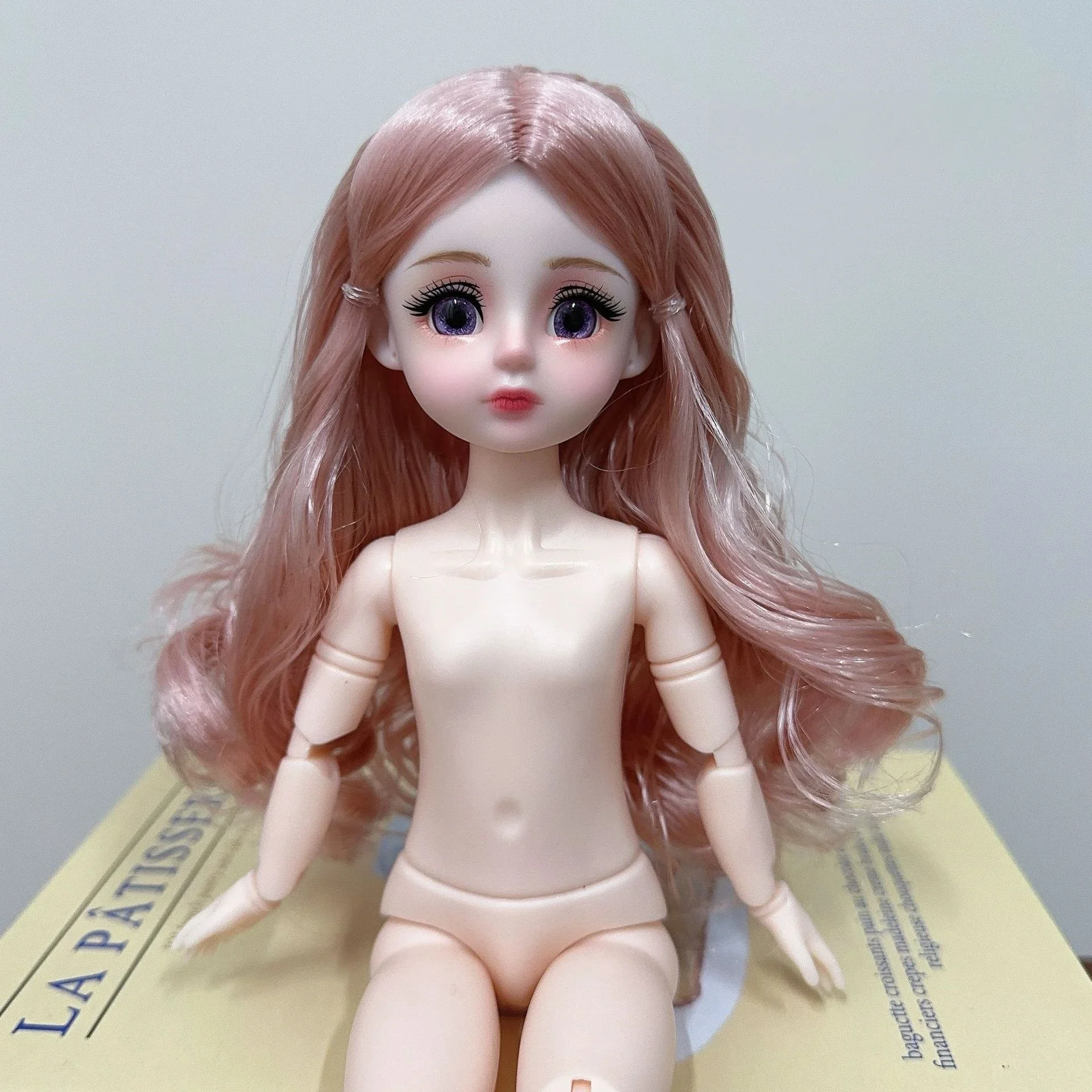 유행 헤어 스타일 1/6 BJD 인형, 학교 꽃 메이크업 인형, 소녀 인형 장난감, 크리스마스 선물, 30cm