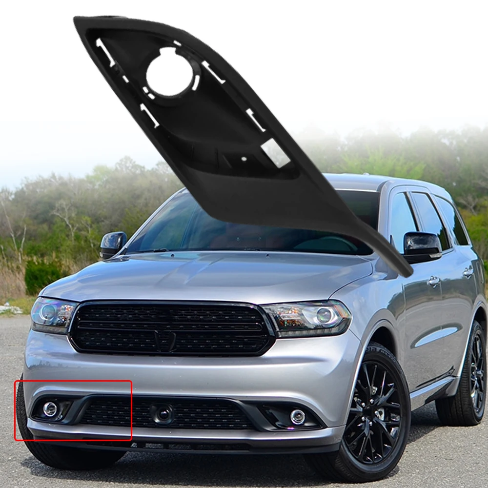 

Front Fog Light Lamp Cover For Dodge Durango Limited R/T GT Citadel and SXT Citadel Platinum 2014-2020 191275093771 5113679AB