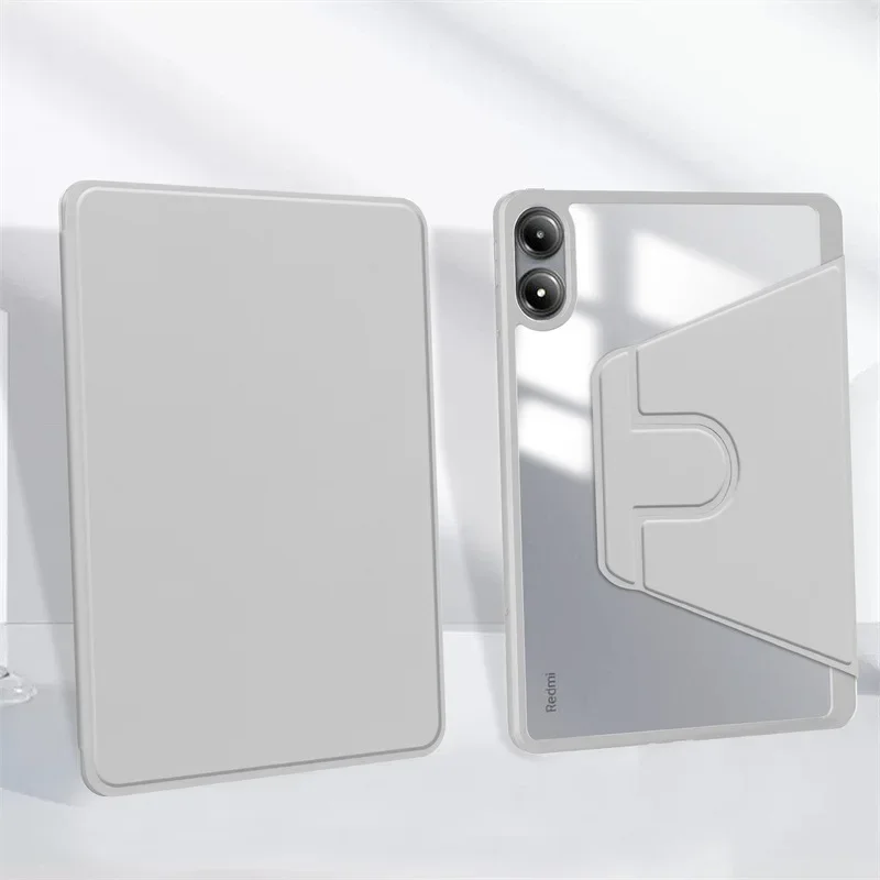 Funda inteligente para Xiaomi Redmi Pad Pro 12,1 pulgadas 360 cubierta con soporte giratorio con portalápices Funda De tableta para Redmi Pad Pro 12,1