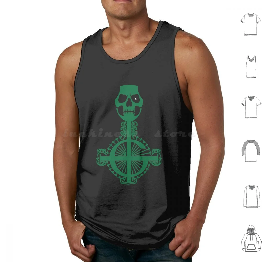 Camisetas sin mangas Papa Emeritus Ii Grucifix, camisetas sin mangas de algodón con estampado de Papa Emeritus Ghost Ghost Bc Ghost Band Papa Tobias Forge Band