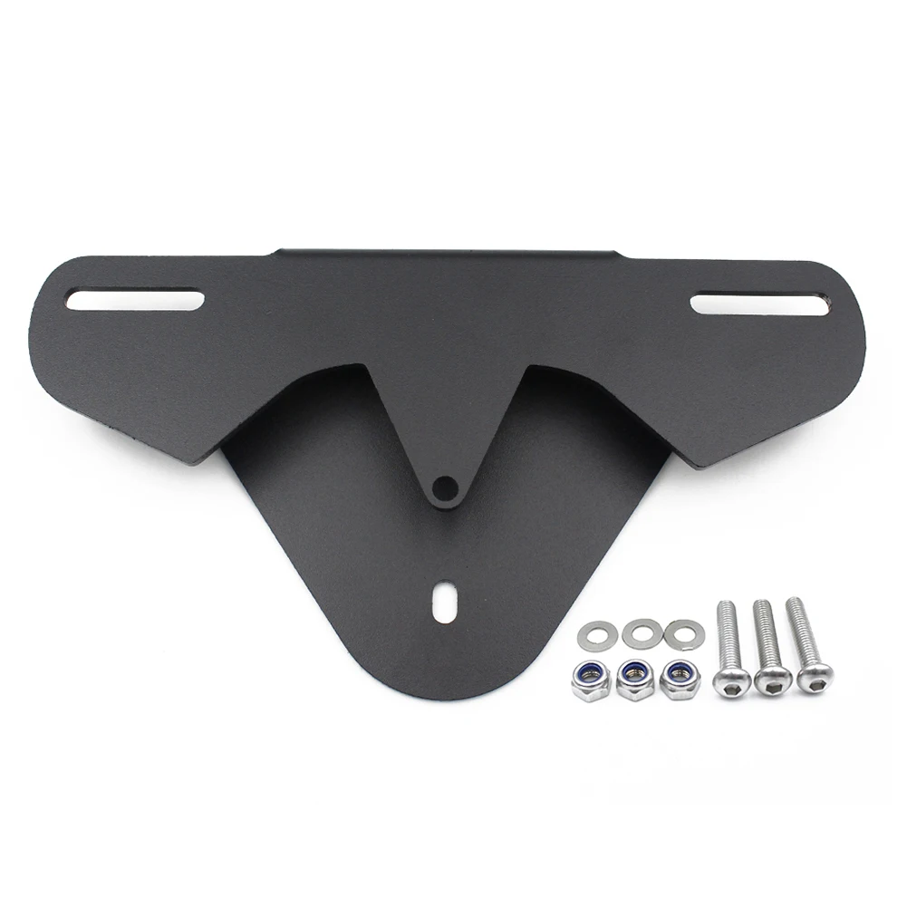 Motorcycle License Plate Mounting Bracket Rear Tail Frame Aluminum Bracket Plate Fixed for BMW G310R G310GS