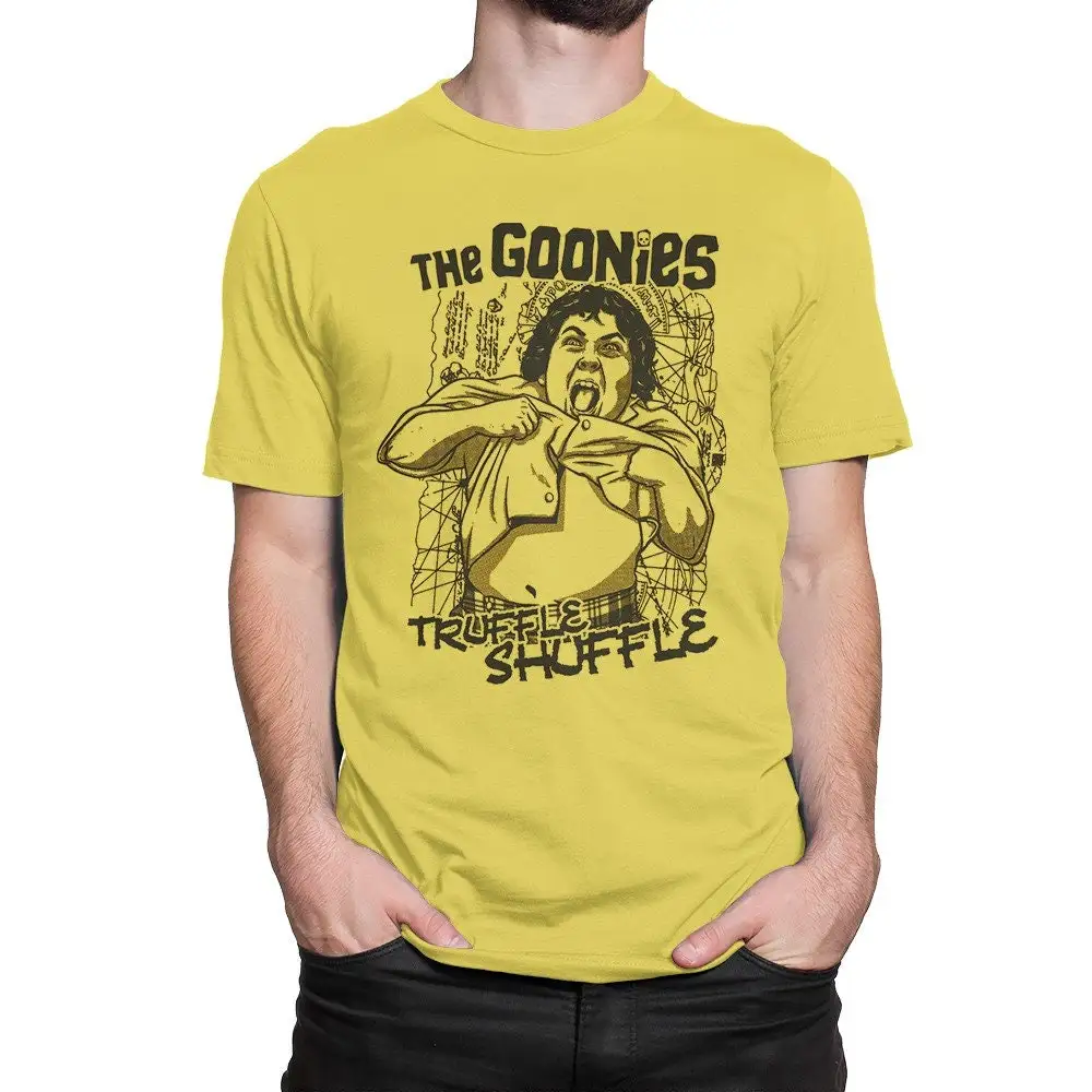 The Goonies Truffle Shuffle T Shirt  Sizes 100 Cotton blc 211