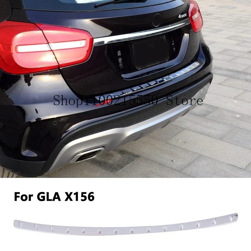 A1568850011 For Mercedes Benz GLA X156 W156 GLA220 GLA250 Trunk Back Tail Door Pedal Step Chrome Plating Chromium Chromed Trim