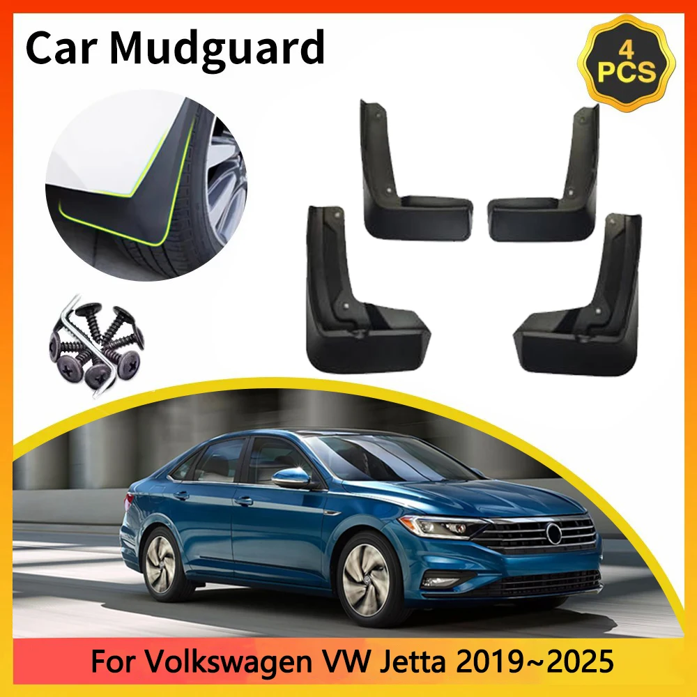 

Для Volkswagen VW Jetta 2019 ~ 2025 MK7 A7 Vento автомобильные брызговики брызговики брызговики аксессуары для крыльев Запчасти