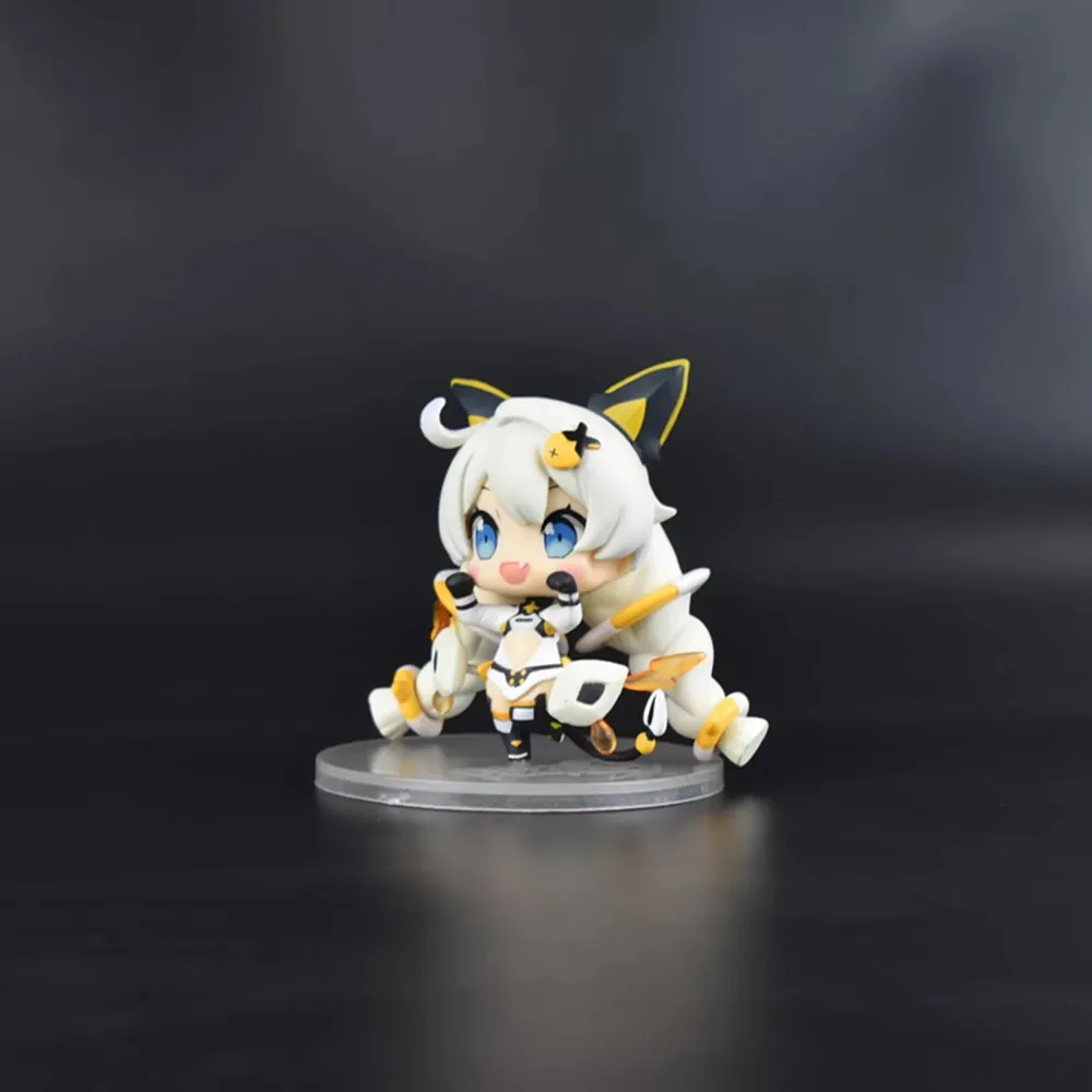 8cm Houkai 3. ° Anime Honkai Impact Kiana Kaslana lindas niñas PVC figura de acción princesa del modelo de invierno Juguetes