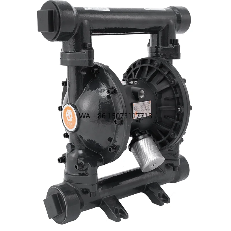 

QBY3-65Q Air Operated Diaphragm Pump Water Nodular Cast Iron Oil Sewage Transfer Pneumatic Pump