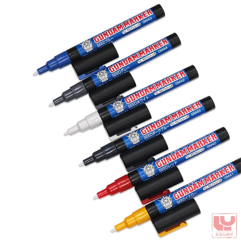 

MR. HOBBY Model Assembly Coloring Marker Set - Metallic/Basic Color + Detail Prime Paint Pen