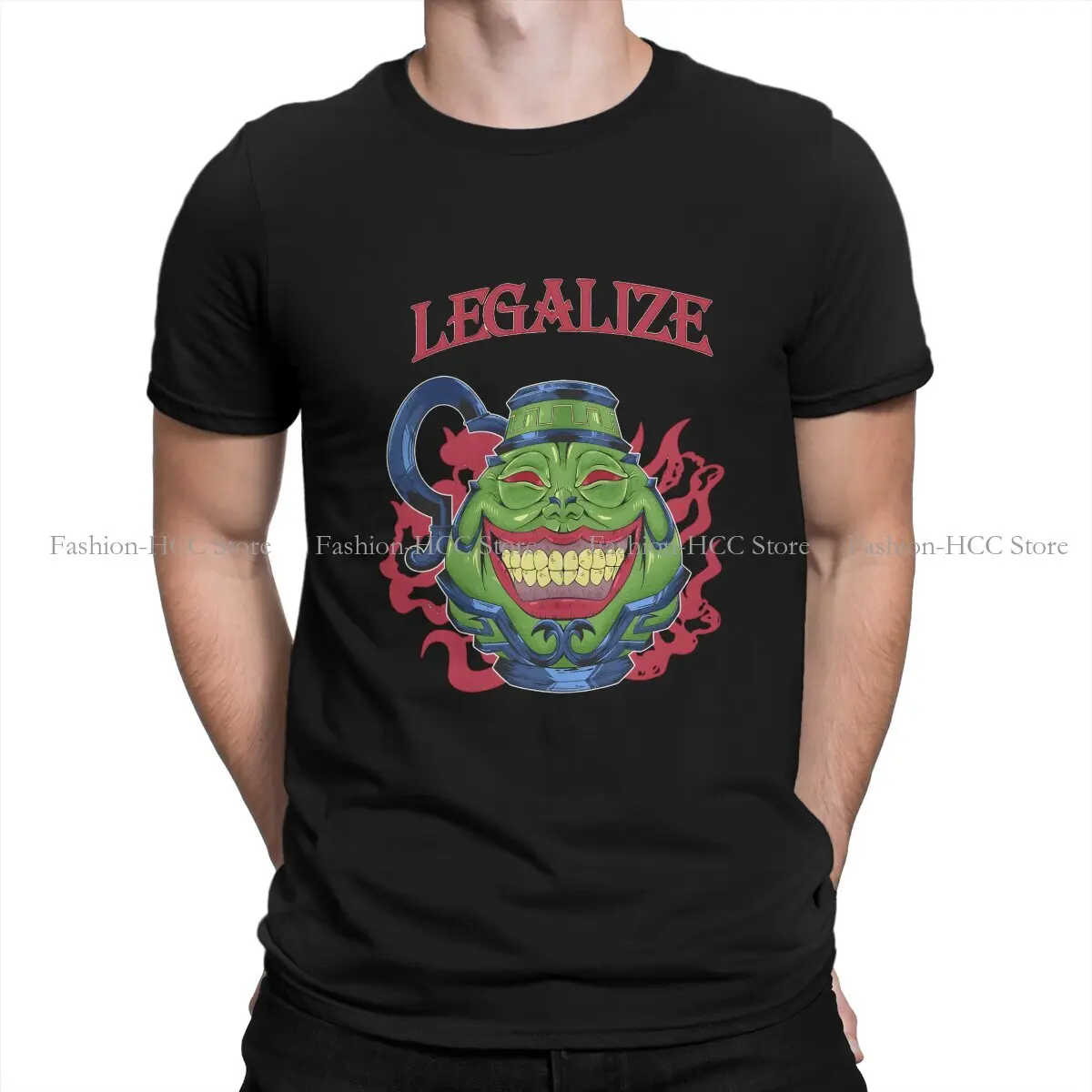 Legalize Style Polyester TShirt Yu-Gi-Oh! Cartoon Anime Top Quality Creative T Shirt Stuff