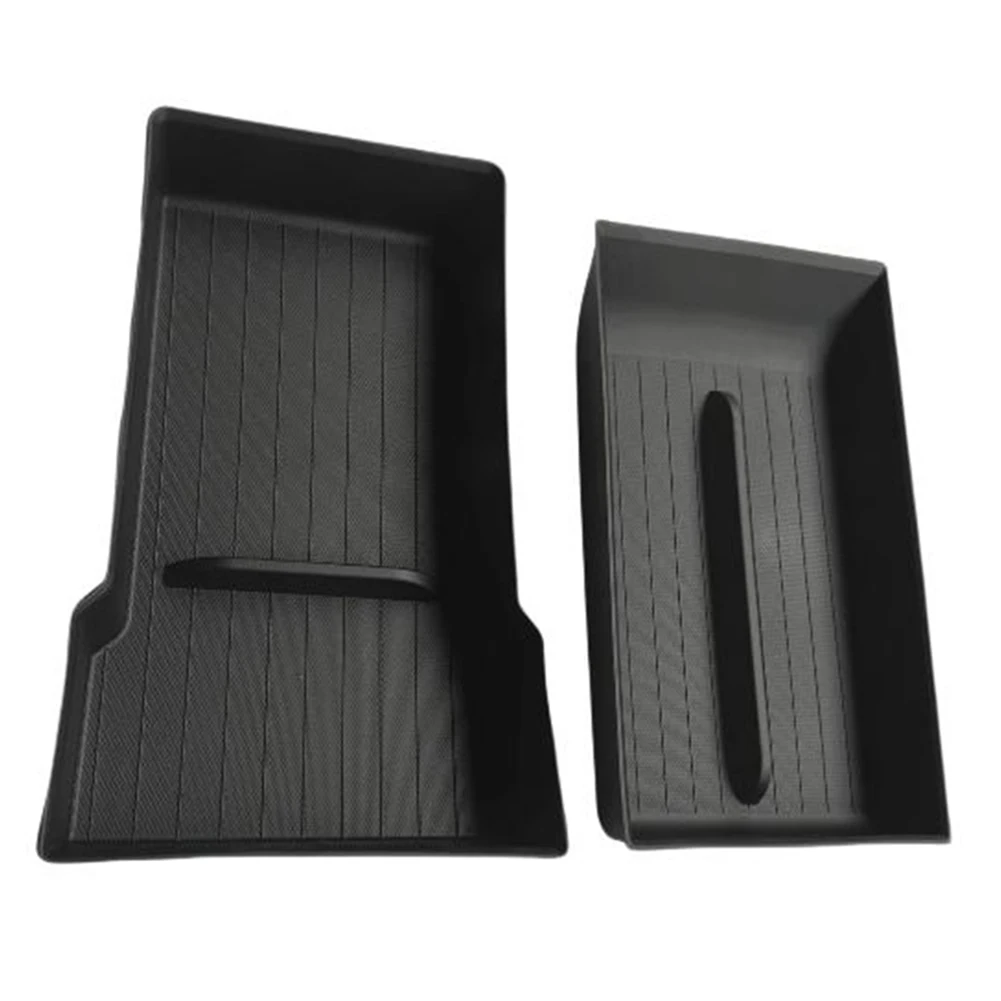 Center Console Organizer Tray Pad Vehicle Interior Upgrade Made Of Quality Materials Two Pieces Included For Vehicle Interior