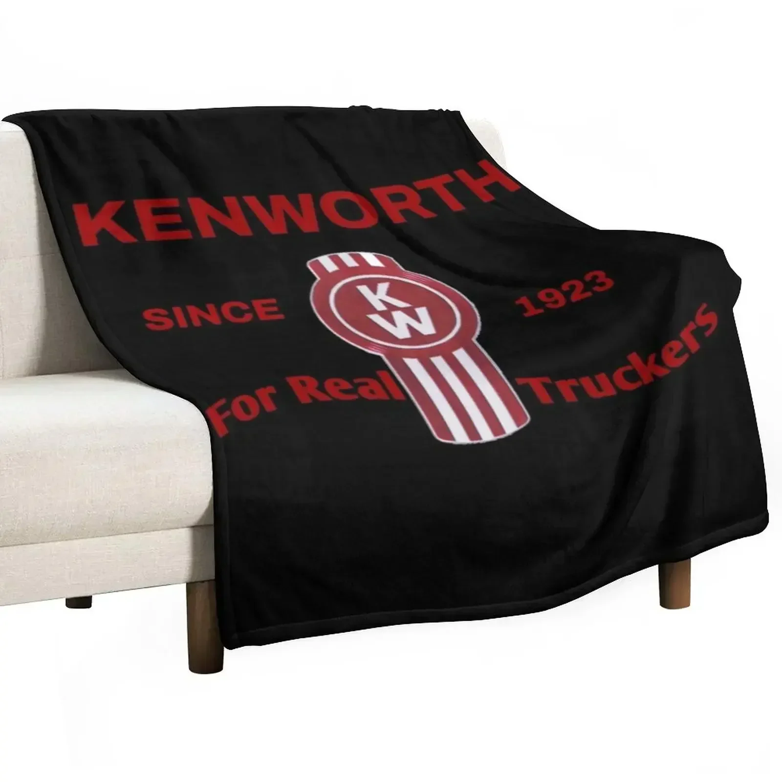 

Real trucker Throw Blanket Decorative Beds Summer Beddings Loose Furry Blankets