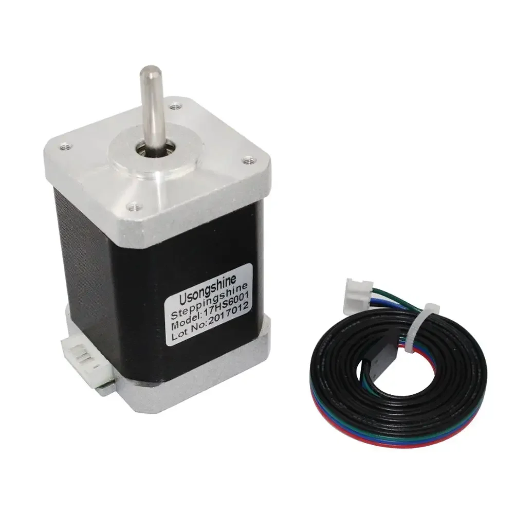 2-phase Hybrid Stepper Motor Nema17 Motor 60mm 0.7N.M 4-wire Nema 17 17HS6001S For 3D Printer Cnc Motor Instead Of 17HS6401S