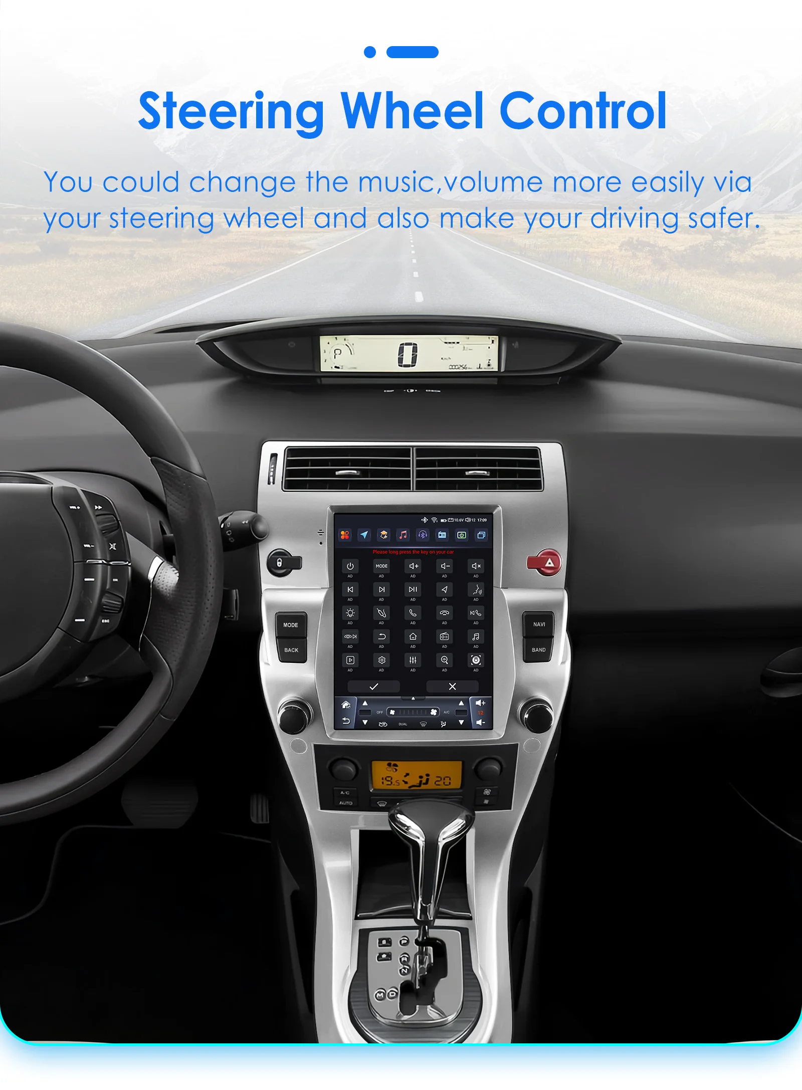 Hizpo 9,7 "Für Tesla Stil Auto Radio Für für Citroen C4 C-Triomphe C- Quatre 2004-2012 Carplay Android Auto Elektronische Geräte – Detail 38