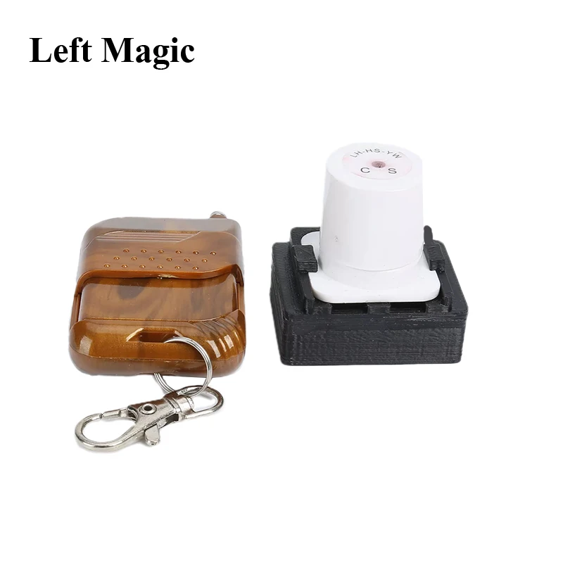 Mini Smoke Machine Stage Magic Tricks Remote Control Single Revolutionary Smoke Device  Electronic Spray Magician Illusion