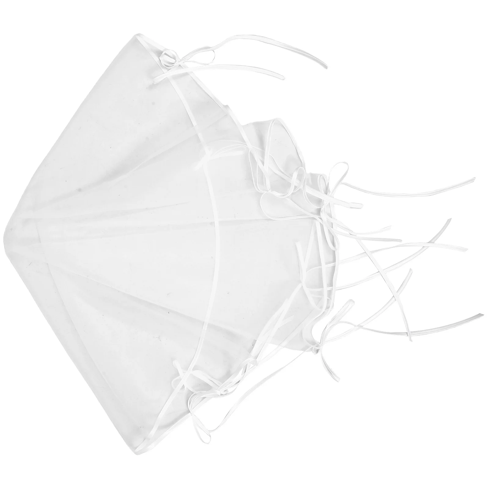 حجاب زفاف قصير للعروس، إكسسوار شعر أنيق على شكل فيونكة، غطاء رأس من التول خفيف الوزن، حفل حديقة الشاطئ للكنيسة