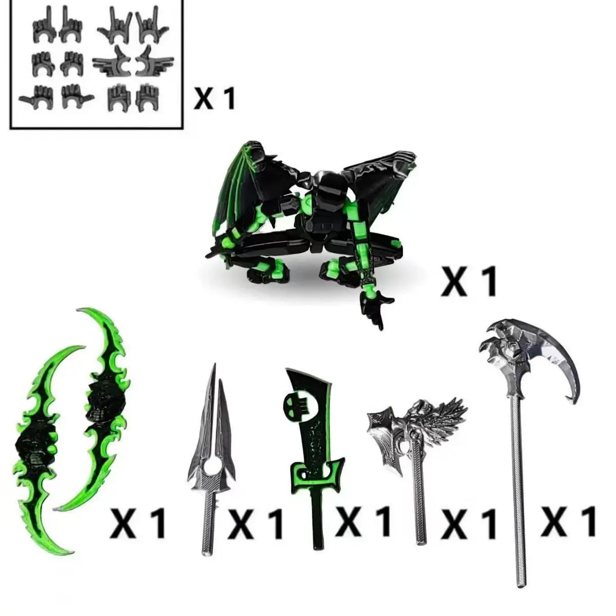 ثلاثية الأبعاد مطبوعة رجل مشترك الظلام Illidan متعدد المفاصل المنقولة لتقوم بها بنفسك عمل الشكل مع أجنحة شيطان مفصلية روبوت الدمية مضحك هدية #6