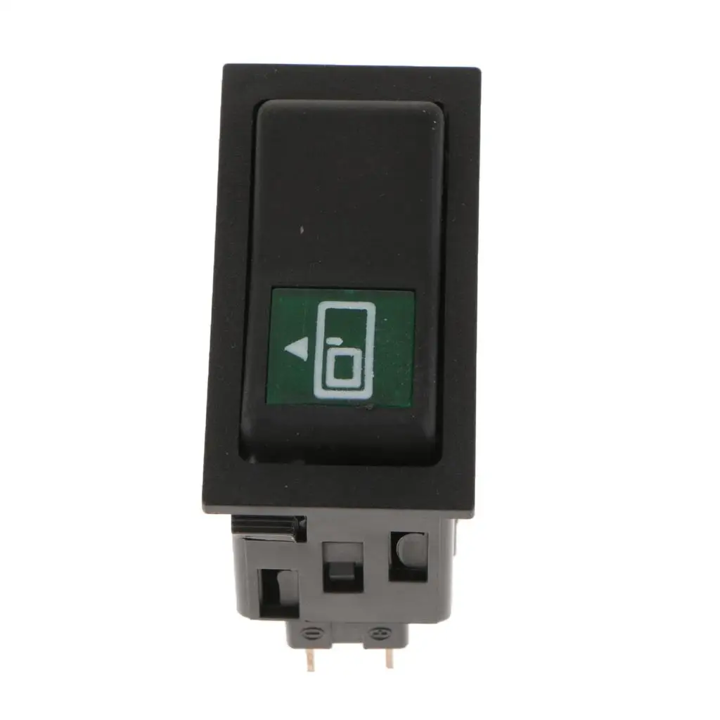 Universal Car Boat Power Rocker Switch Six Pins Black ON OFF Toggle for 12V 24V Motorcycle Trailer