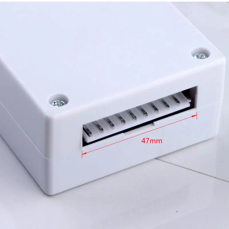 Water purifier five-lamp 10-core flat wire RO water purifier 8-character 10-hole computer box control board 8-character display