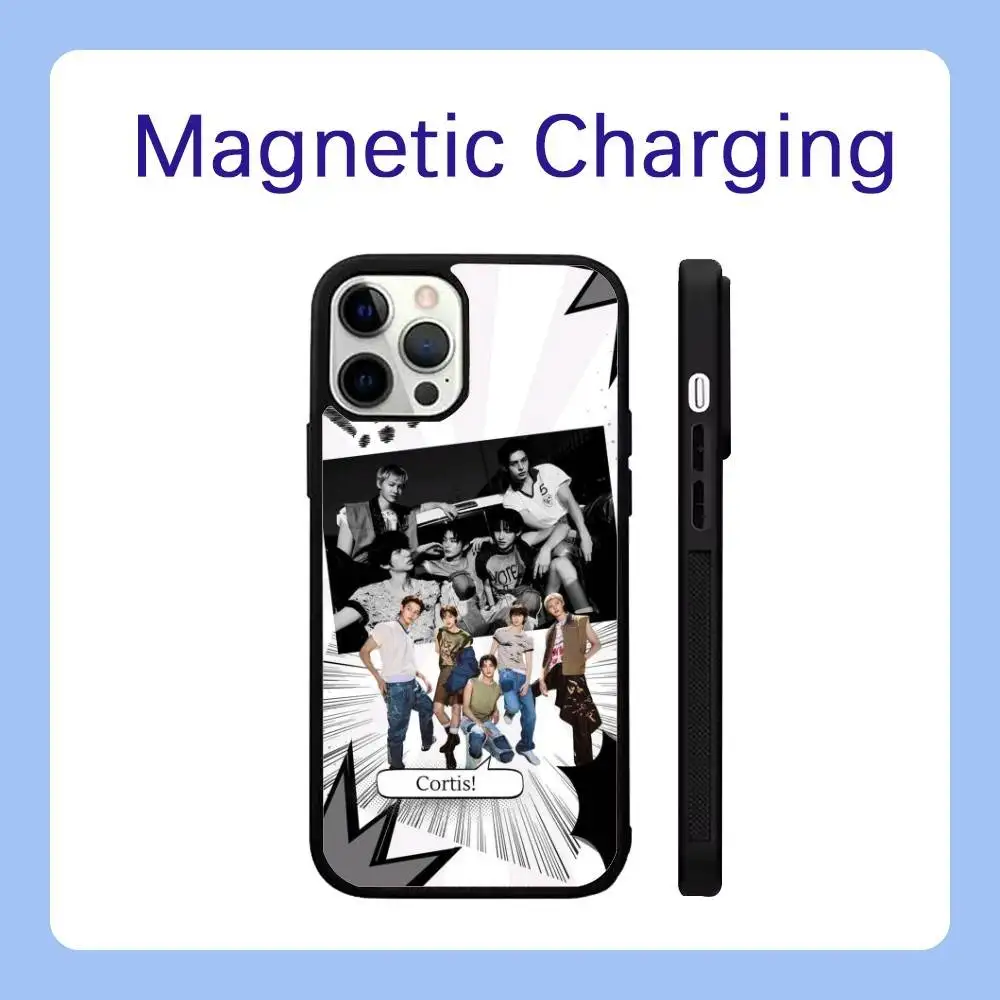 حافظة هاتف C-Cortis Go Boys Kpop لهاتف iPhone 17,16,15,14,13,12,11,Pro,Max,Plus,Air,Mini,SE Magsafe شحن لاسلكي مغناطيسي #2