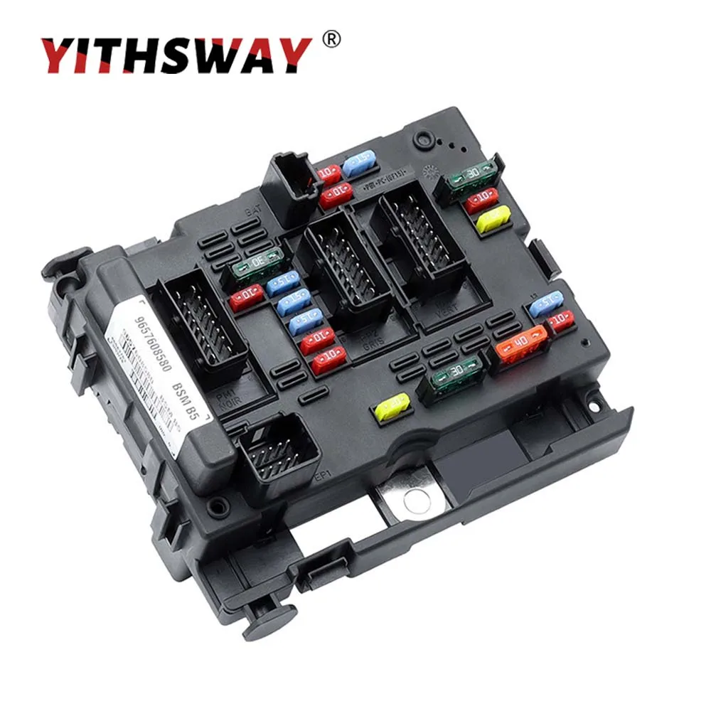 Caja de fusibles del módulo de Control del capó 9657608580 BSM B5 para Citroen C3 C5 C8 Xsara Picasso para Peugeot 206 Cabrio 307 Cabrio 406 807