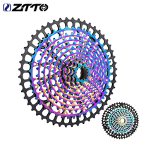 ZTTO Ultralight MTB Gravel Bike 11 Speed 12 Speed 9-50T Bicycle Cassette 11S XD Pro Freewheel Rainbow ULT 12 V K7 Steel Sprocket