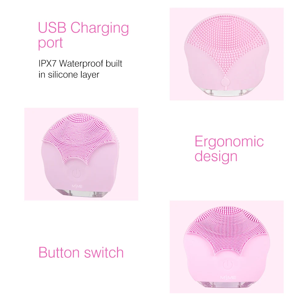 น้ํายาทําความสะอาดผิวหน้าซิลิโคนไฟฟ้าในครัวเรือน, น้ํายาทําความสะอาดผิวหน้าไฟฟ้าลึก, แปรงนวดขนาดเล็ก ฟังก์ชั่นเกียร์สอง