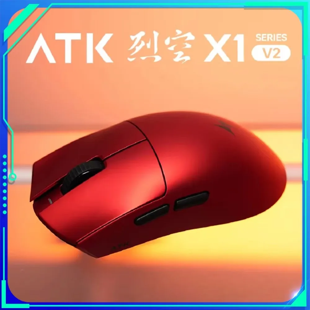 Atk Blazing Sky X1 V2 Ultimate Ultra MAX Mouse Paw3950utrla Ratón inalámbrico 0,163 ms Baja latencia Gamer Accesorio ligero para PC