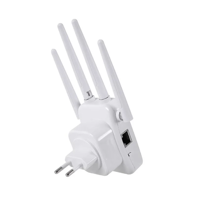 Wireless WiFi Extender ครอบคลุมไม่เกิน4000ตร.ฟุตและ38อุปกรณ์ Wi-Fi Repeater ยาวเครื่องขยายเสียงพอร์ต Ethernet Easy Setup